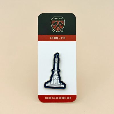 Monument Enamel Pin by Timberjack