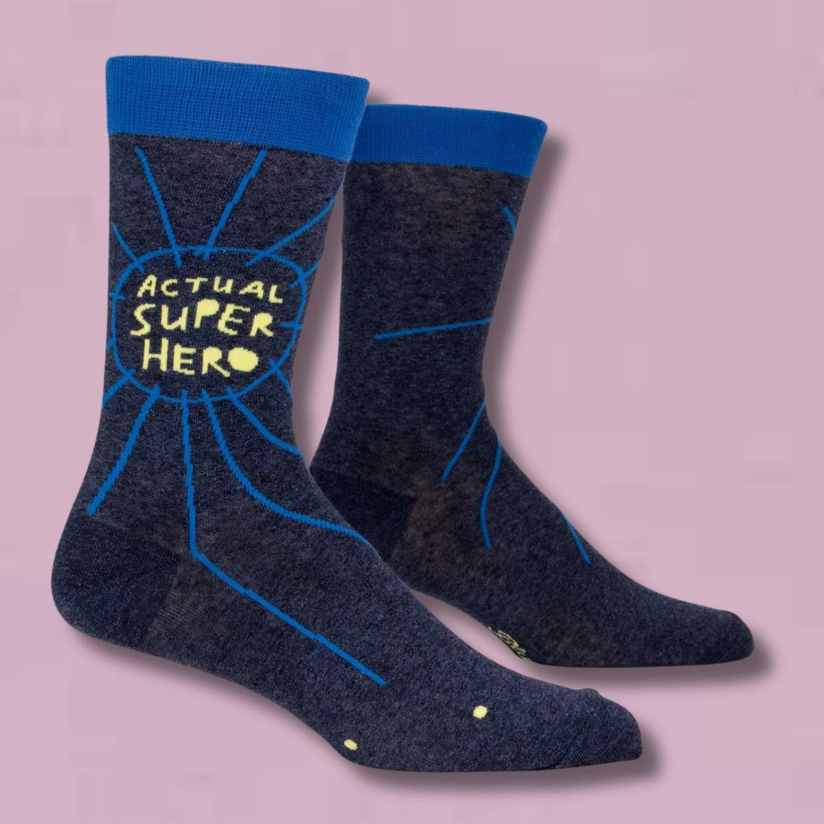 Actual Superhero Men’s Crew Socks