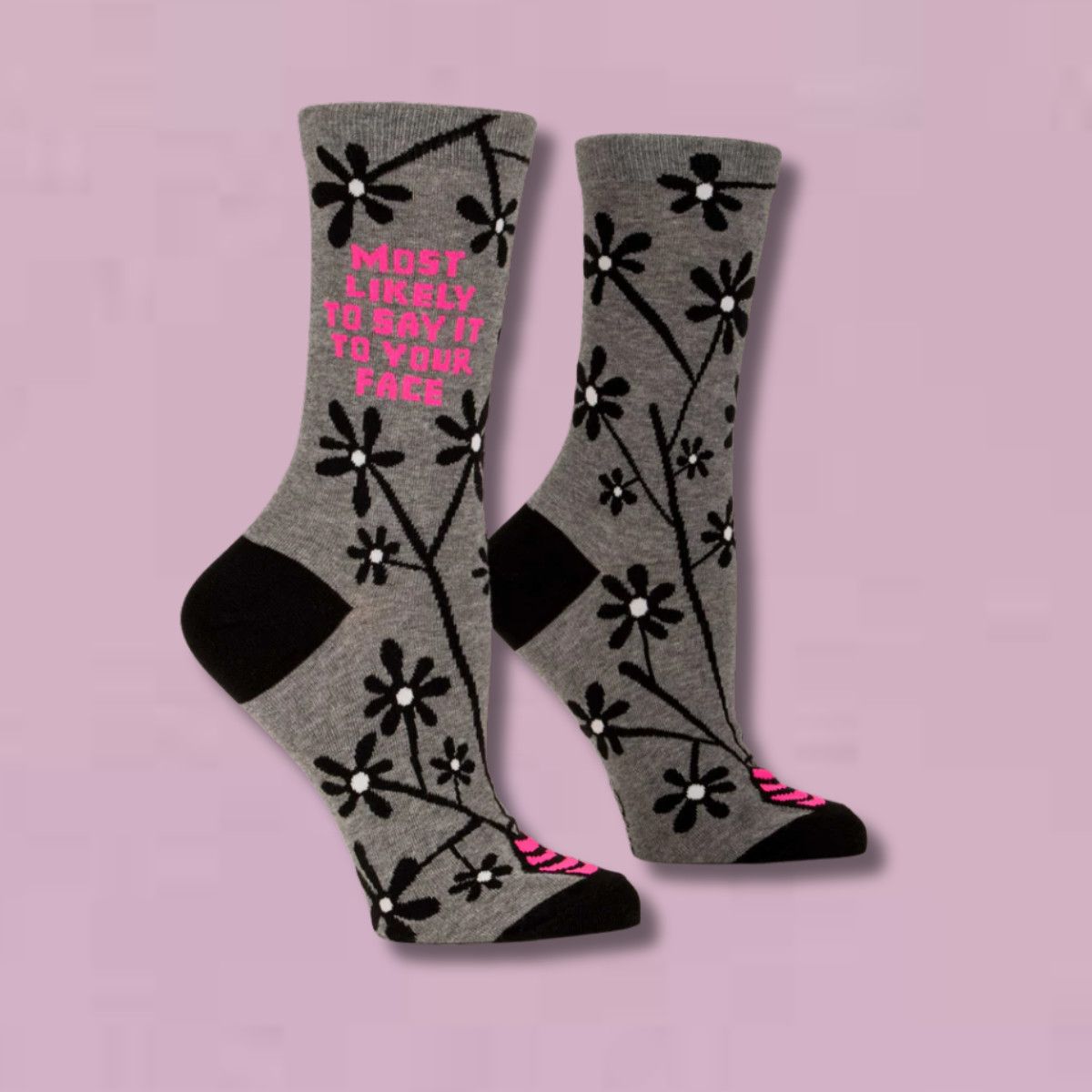 Say It To Your Face Women's Crew Socks