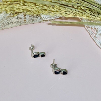 Handmade Open Shape Post Earrings