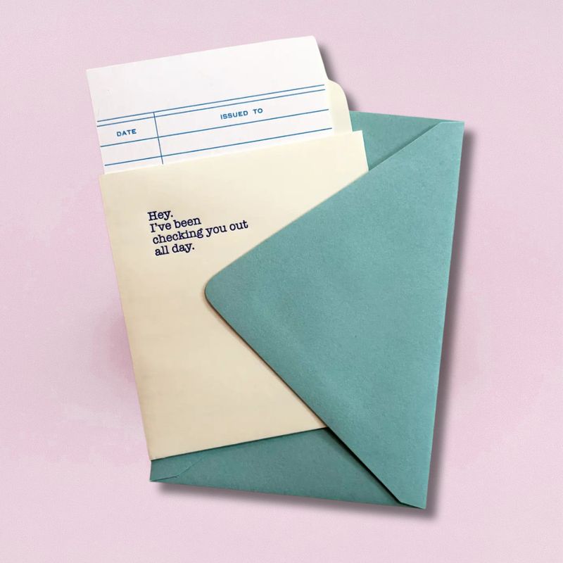 Checking You Out Card