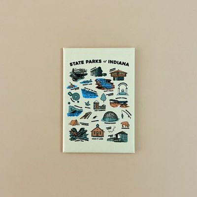 Indiana State Parks Magnet by USI