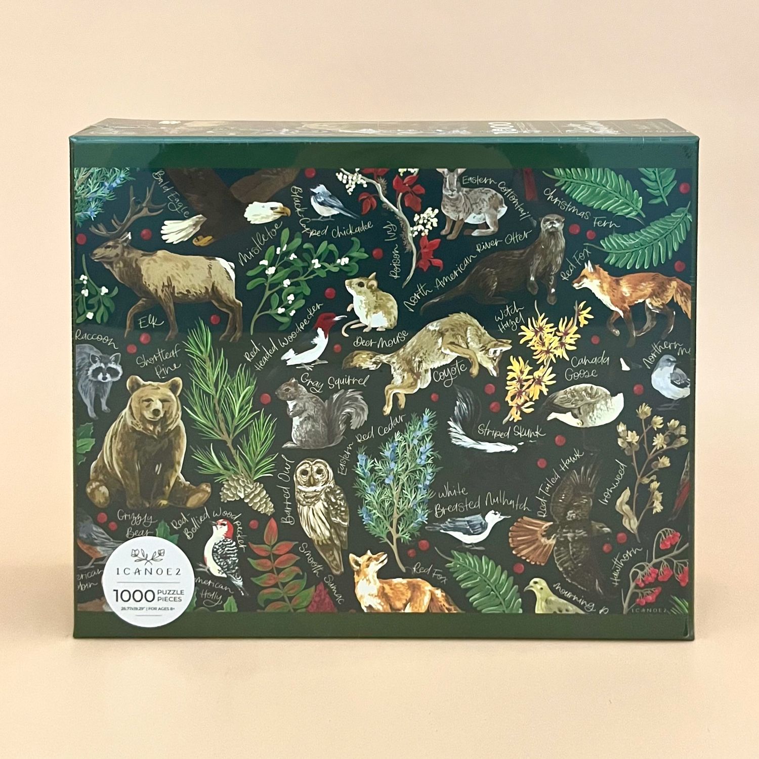 Winter Flora &amp; Fauna 1,000 Piece Puzzle