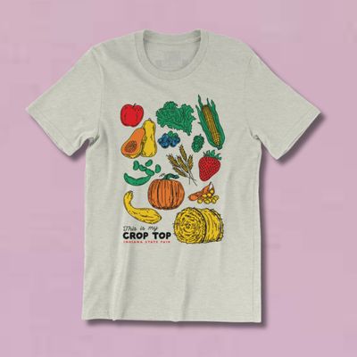"This is My Crop Top" T-shirt by USI