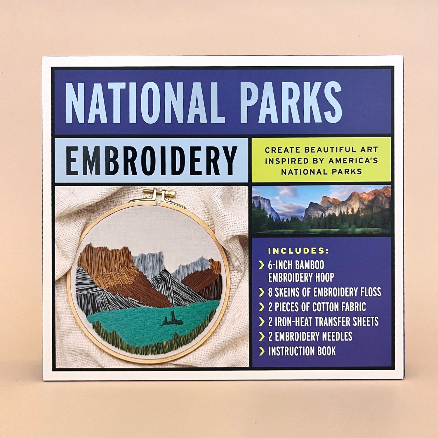National Parks Embroidery Kit