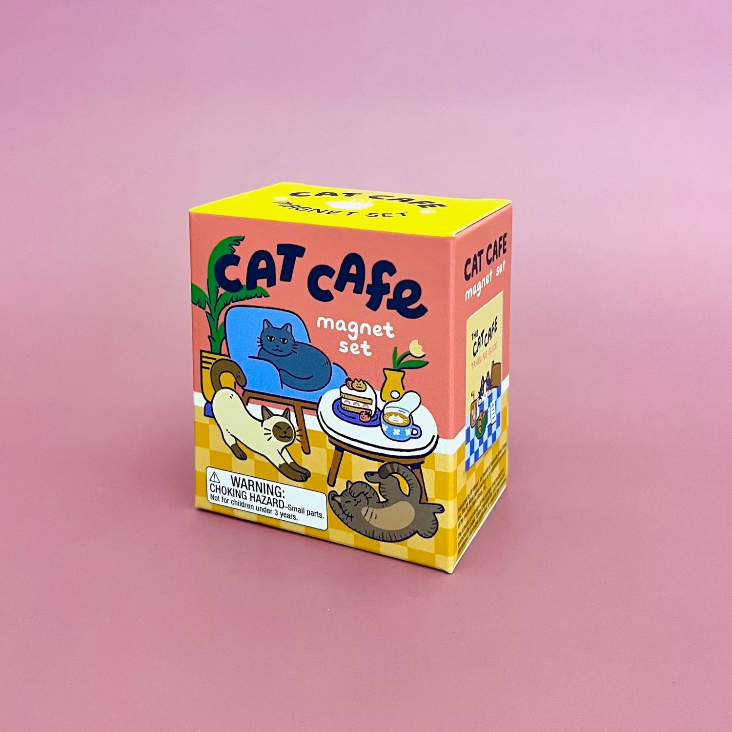 Cat Cafe Magnet Set : Meow!