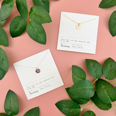 Be The Light Necklace
