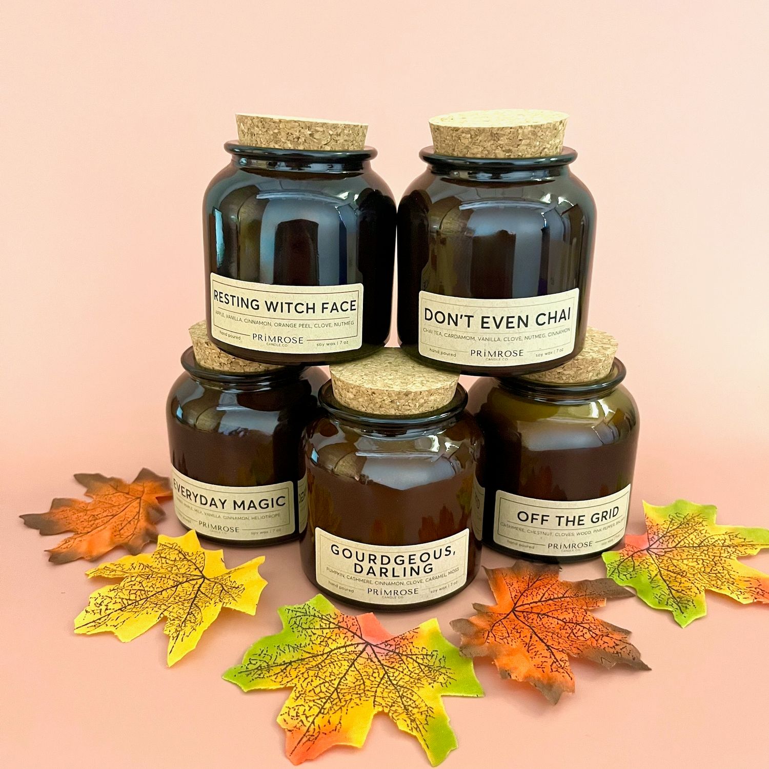 Primrose Fall 7oz Soy Candles