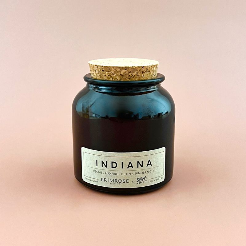 Indiana Candle by SITC X Primrose, 7oz, Soy