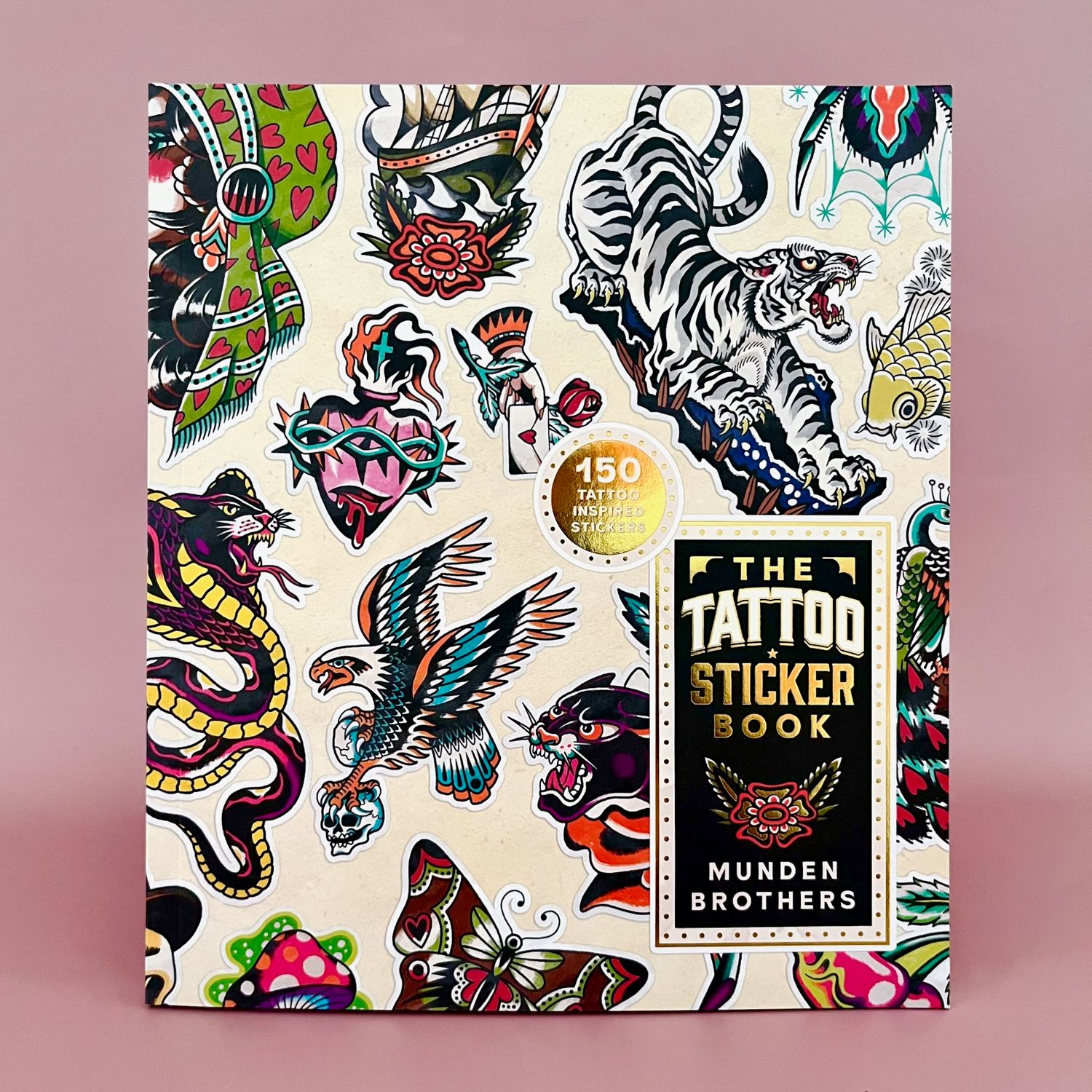 The Tattoo Sticker Book: 150 Tattoo-inspired Stickers