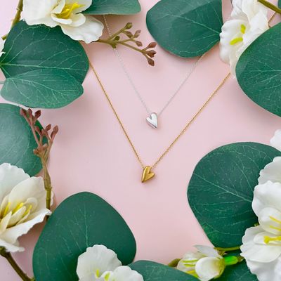 Handmade Tiny Heart Necklace