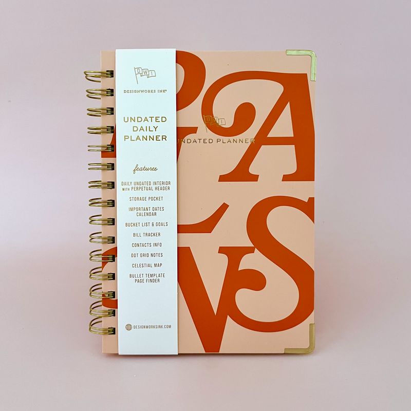 Plans - Undated 13 Month Perpetual Planner