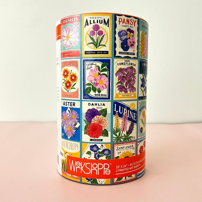 Seed Packets 500 Piece Puzzle