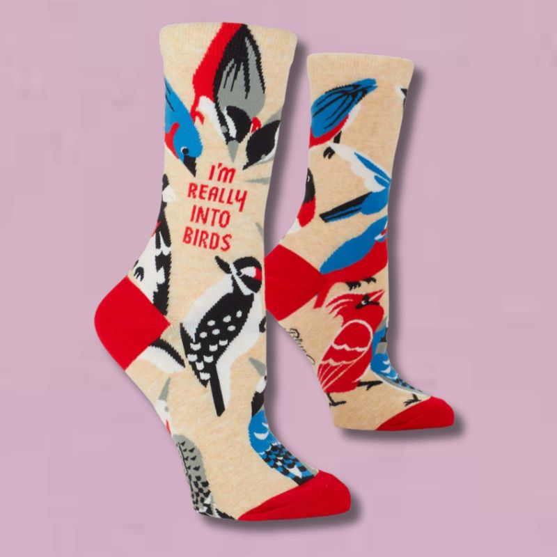 Really into Birds Women's Crew Socks