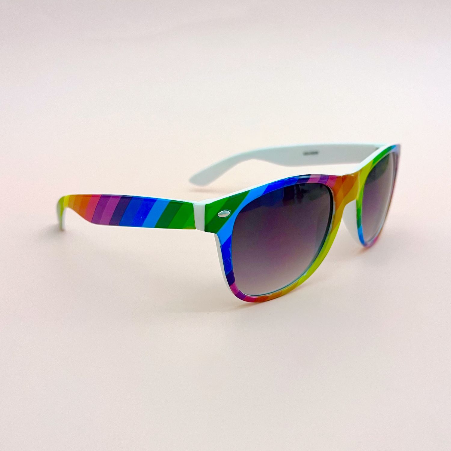 Rainbow Striped Sunglasses