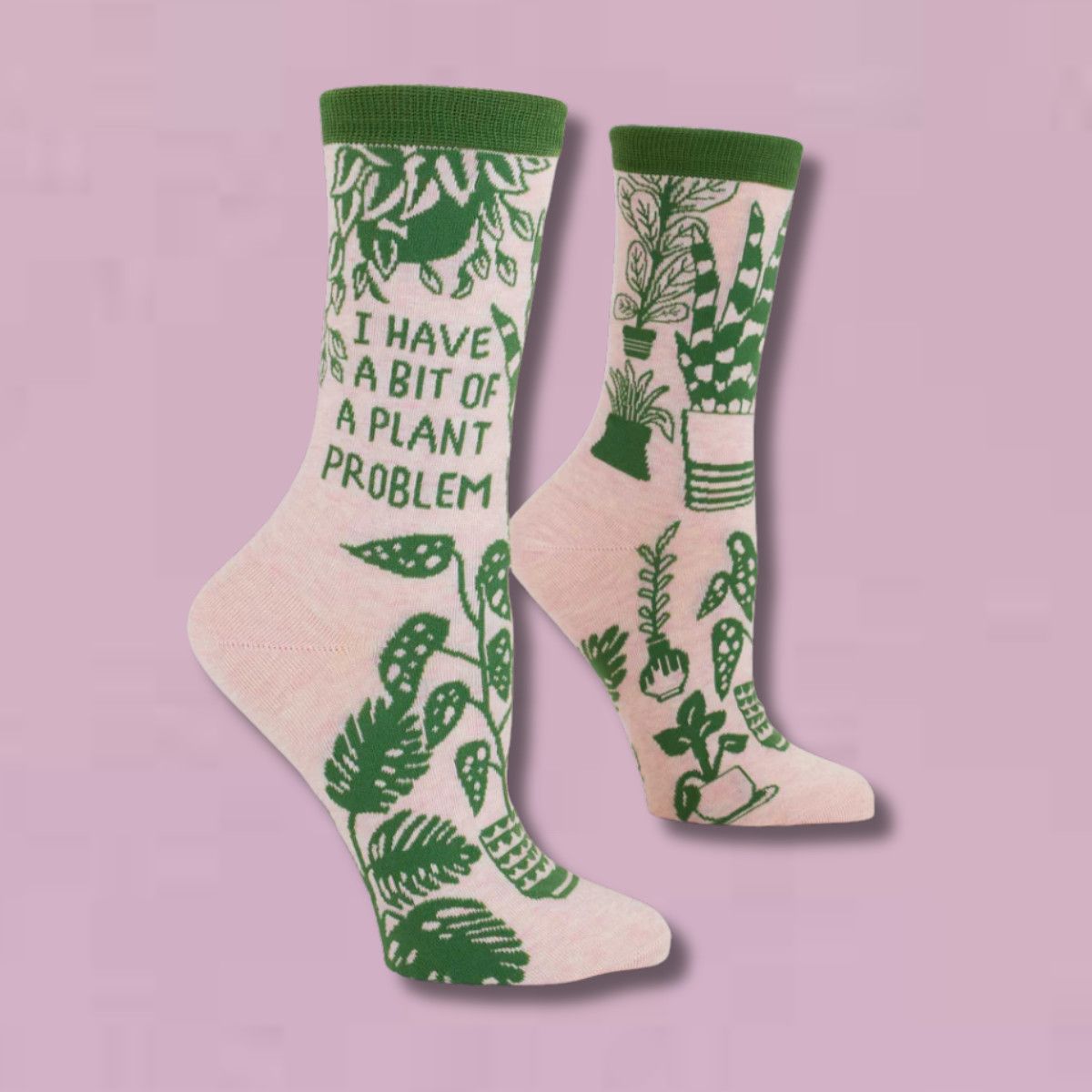Plant Problem Women's Crew Socks