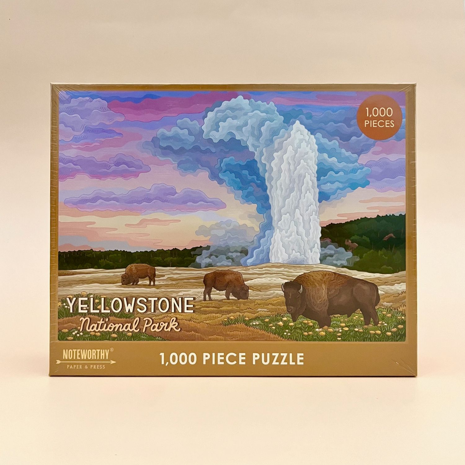 Yellowstone National Park Puzzle, 1000-pc