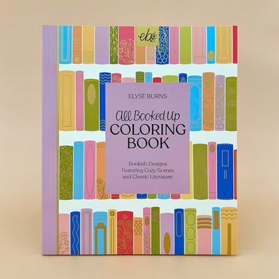 All Booked Up Coloring Book