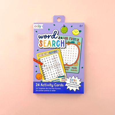 Word Search Activity Cards - Set of 24