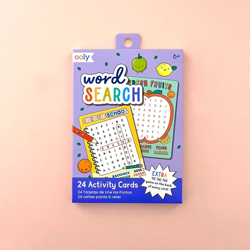 Word Search Activity Cards - Set of 24