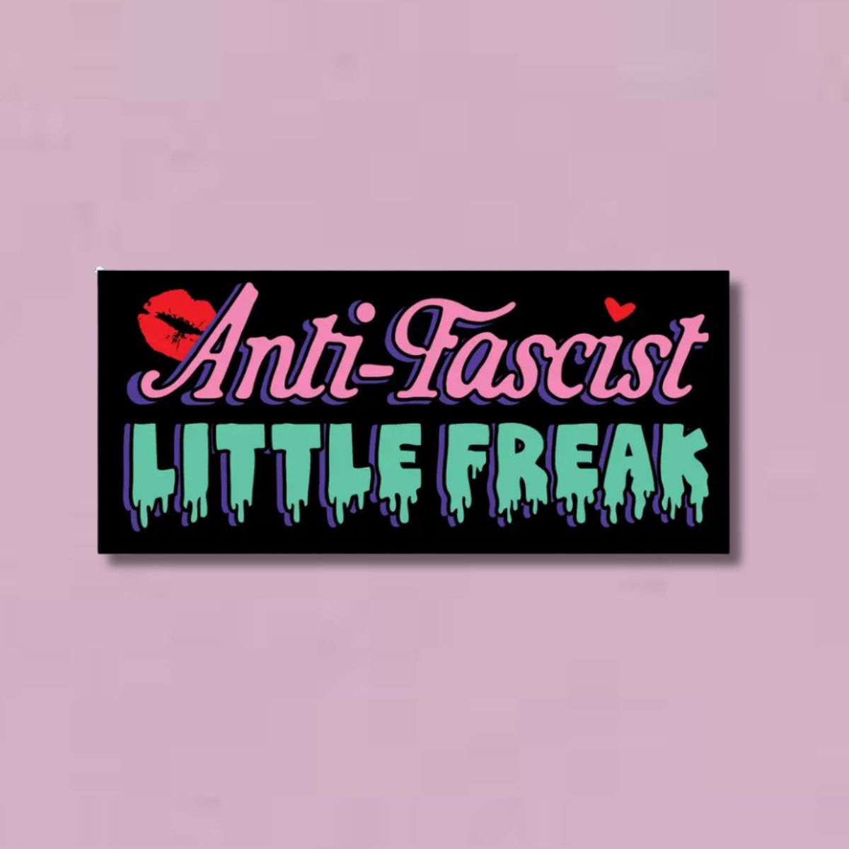 Little Freak Mini Bumper Sticker