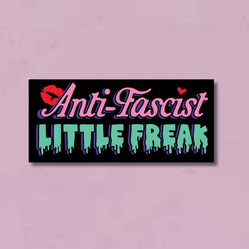 Little Freak Mini Bumper Sticker