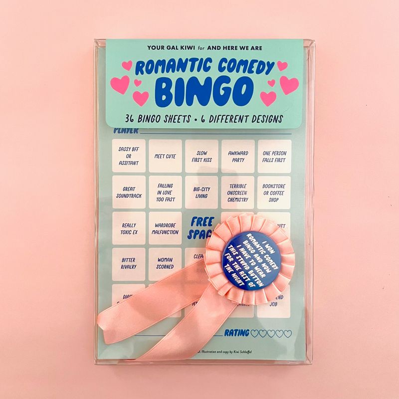 Movie Night Bingo Classic Rom Com