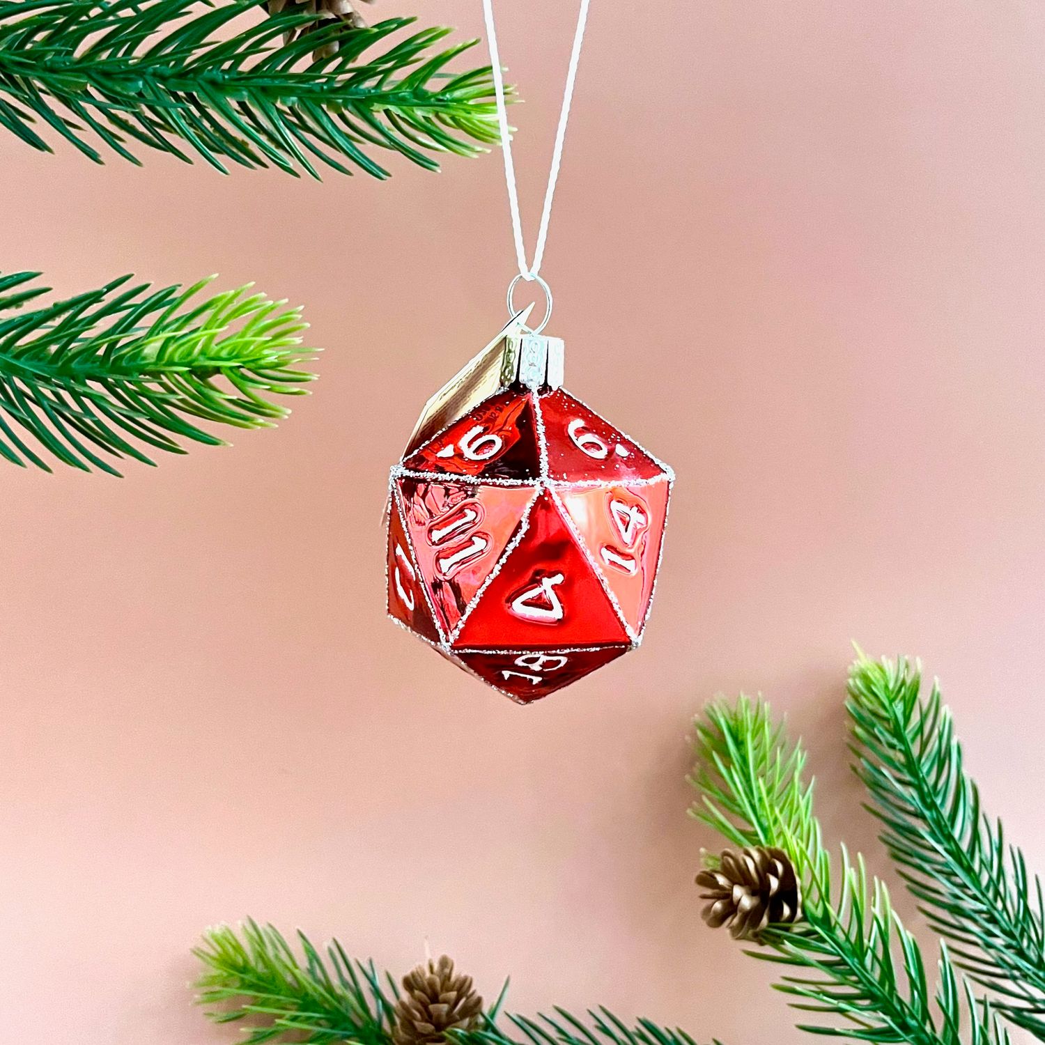 Dungeons and Dragons D20 Dice Ornament