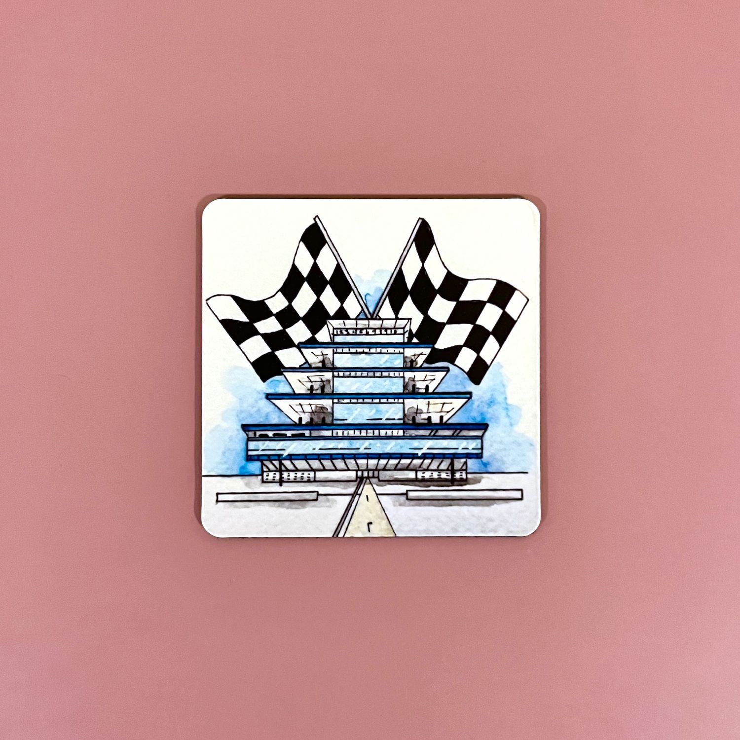Indy Sports Magnets, Style: Speedway Pagoda