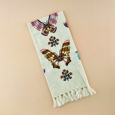 Aurora Embroidered Dishtowel
