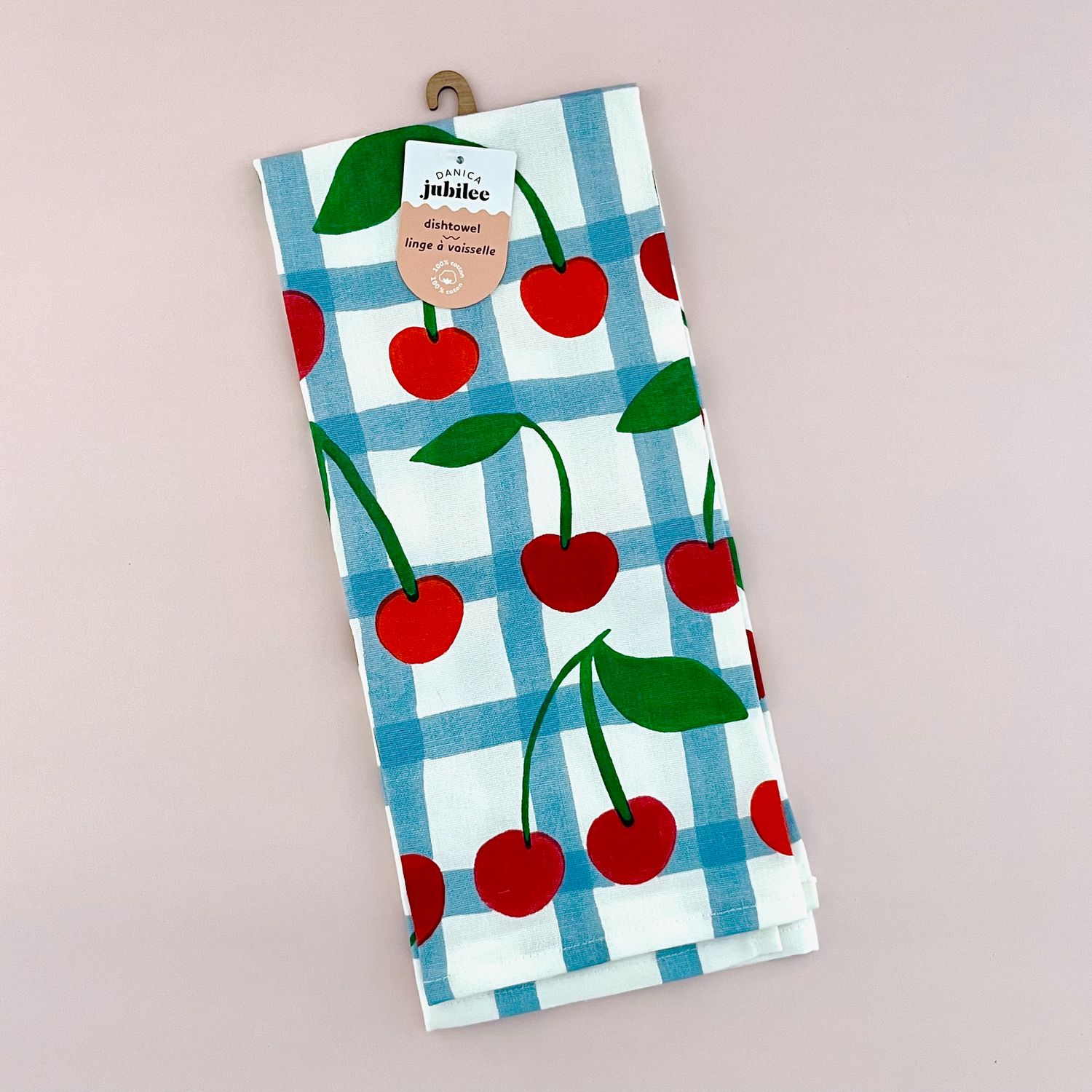 Very Cherry Dishtowel