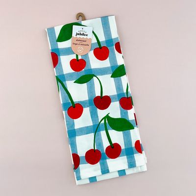 Very Cherry Dishtowel