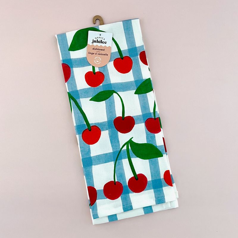 Very Cherry Dishtowel