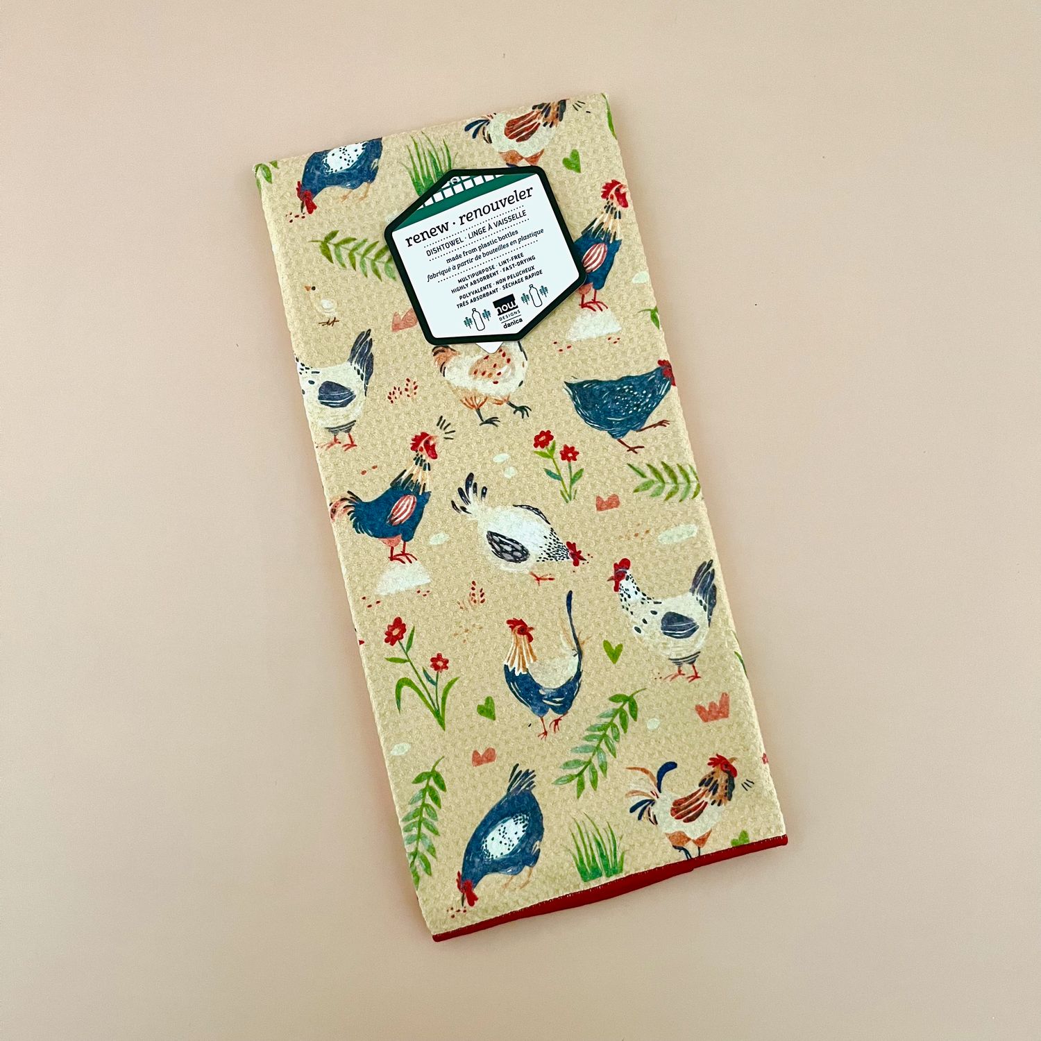 Free Range Recycled Microfibre Dishtowel