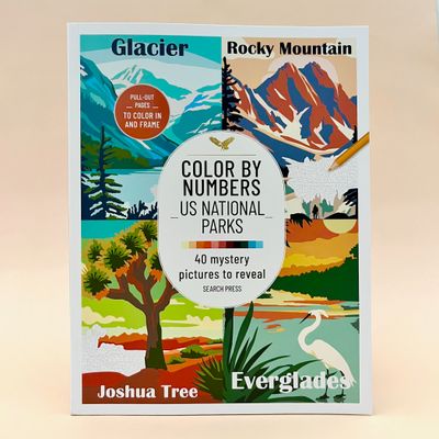Color by Number US National Parks
