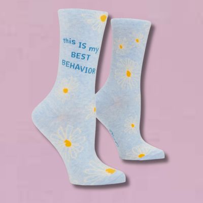 My Best Behavior Women’s Crew Socks