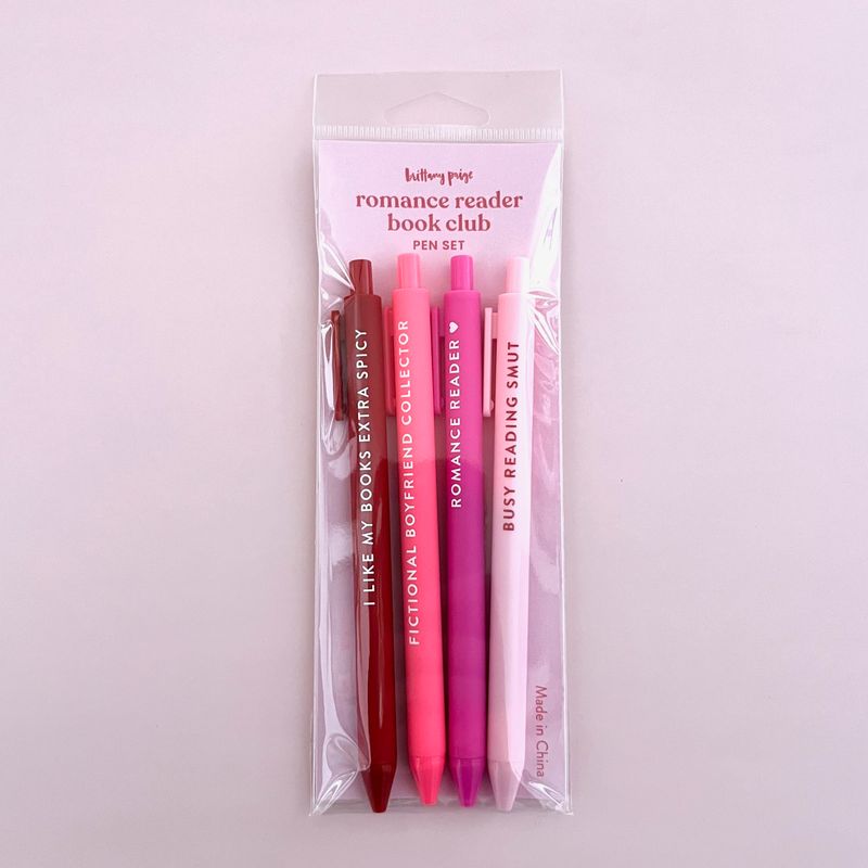 Romance Reader Pen Set