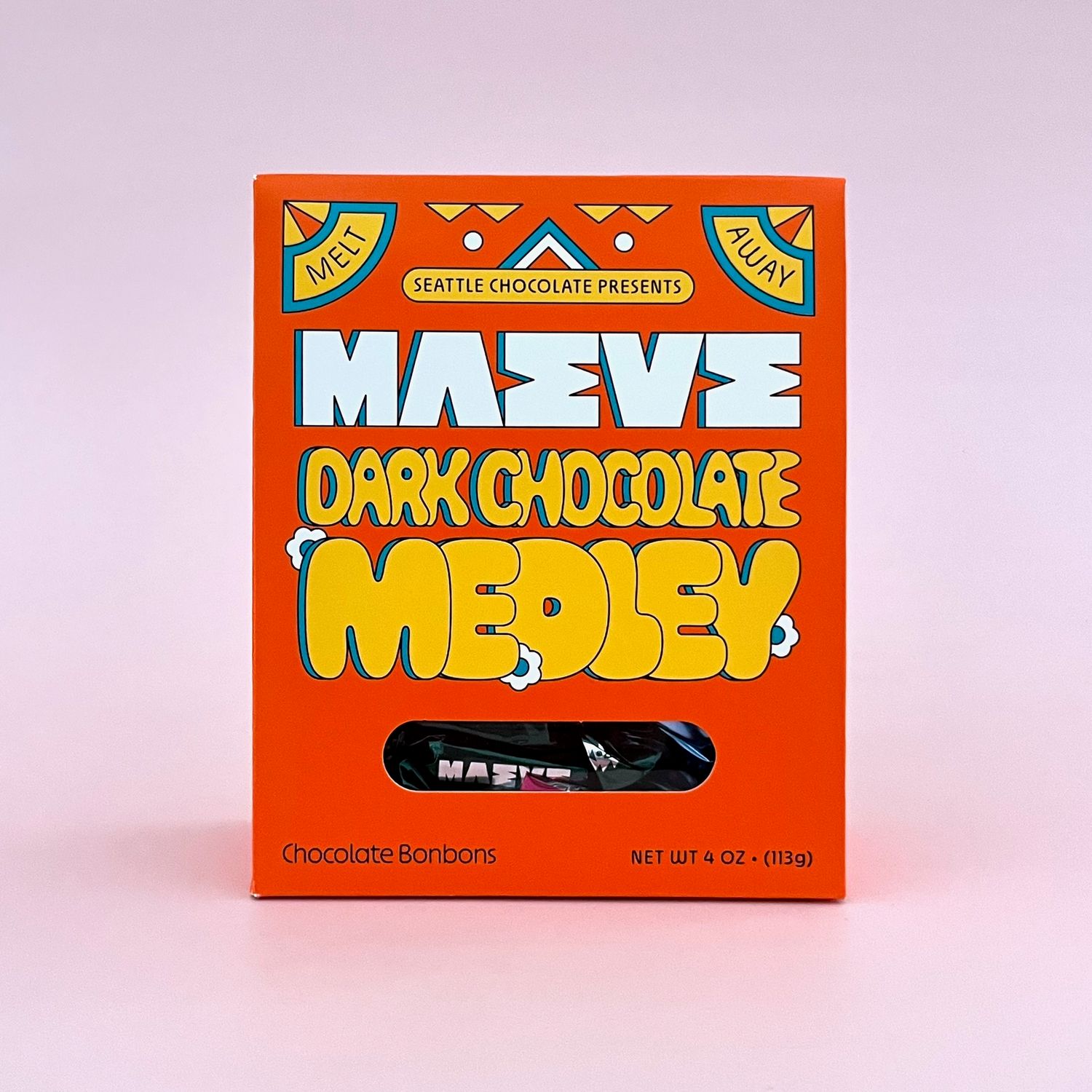 Maeve BonBon Box, Style: Dark Chocolate Medley