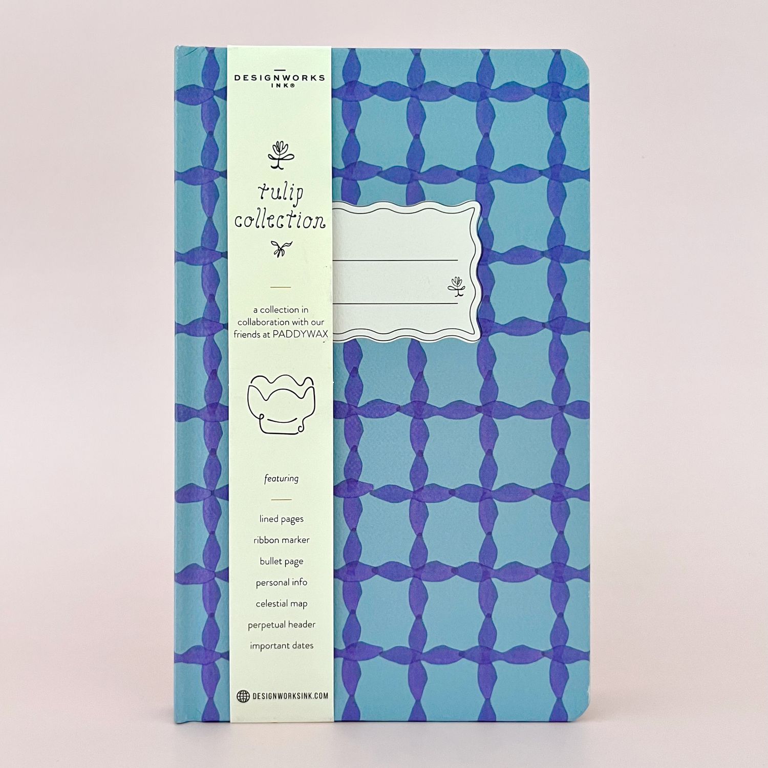 Bound Journal, Style: Blue Lattice