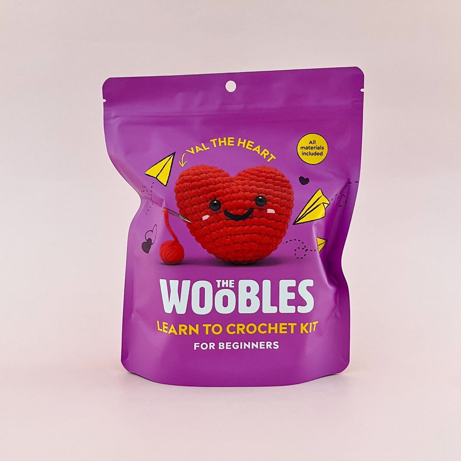 The Woobles Val the Heart Crochet Kit