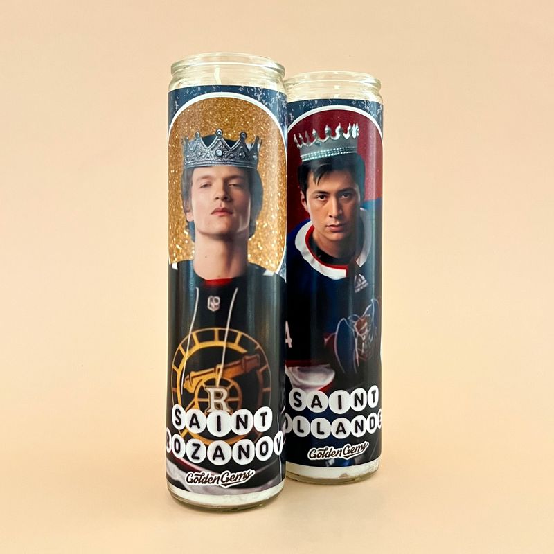 Heated Rivalry Prayer Candle