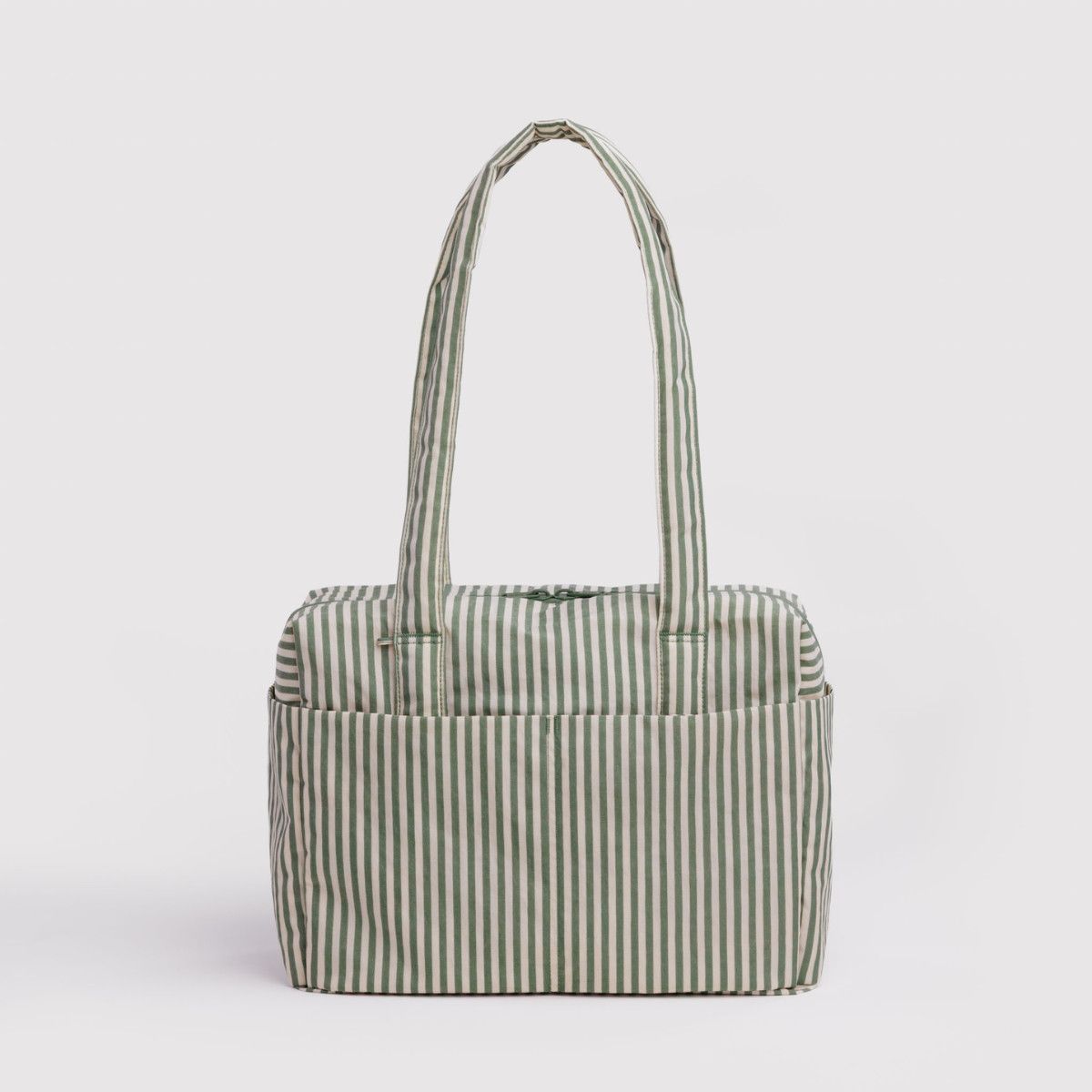 Baggu Everyday Cloud Bag, Style: Sage Stripe