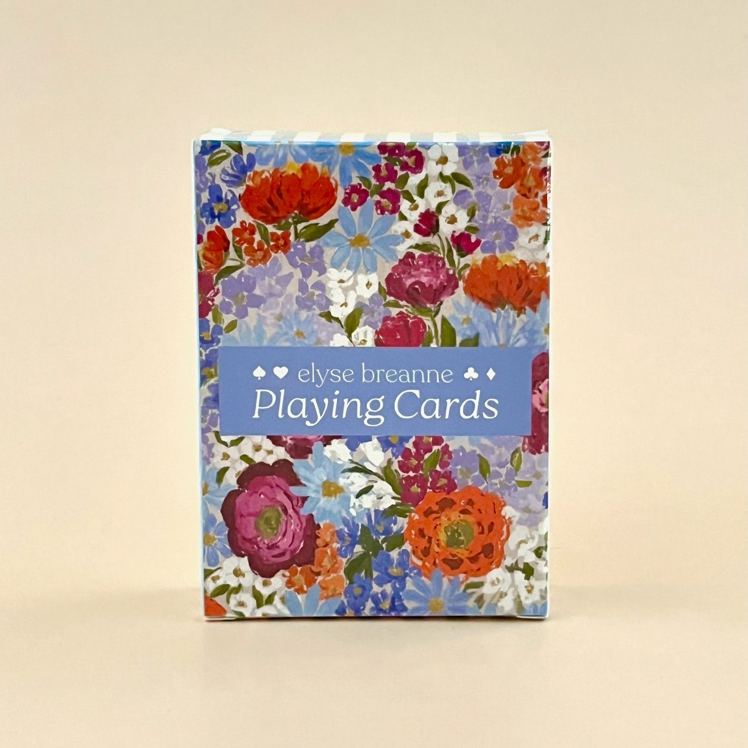 EB Deck of Cards, Style: Primavera x Blue Stripes