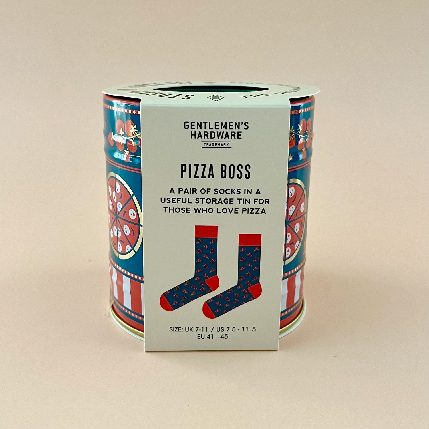 Socks in a Can, Style: Pizza Sauce