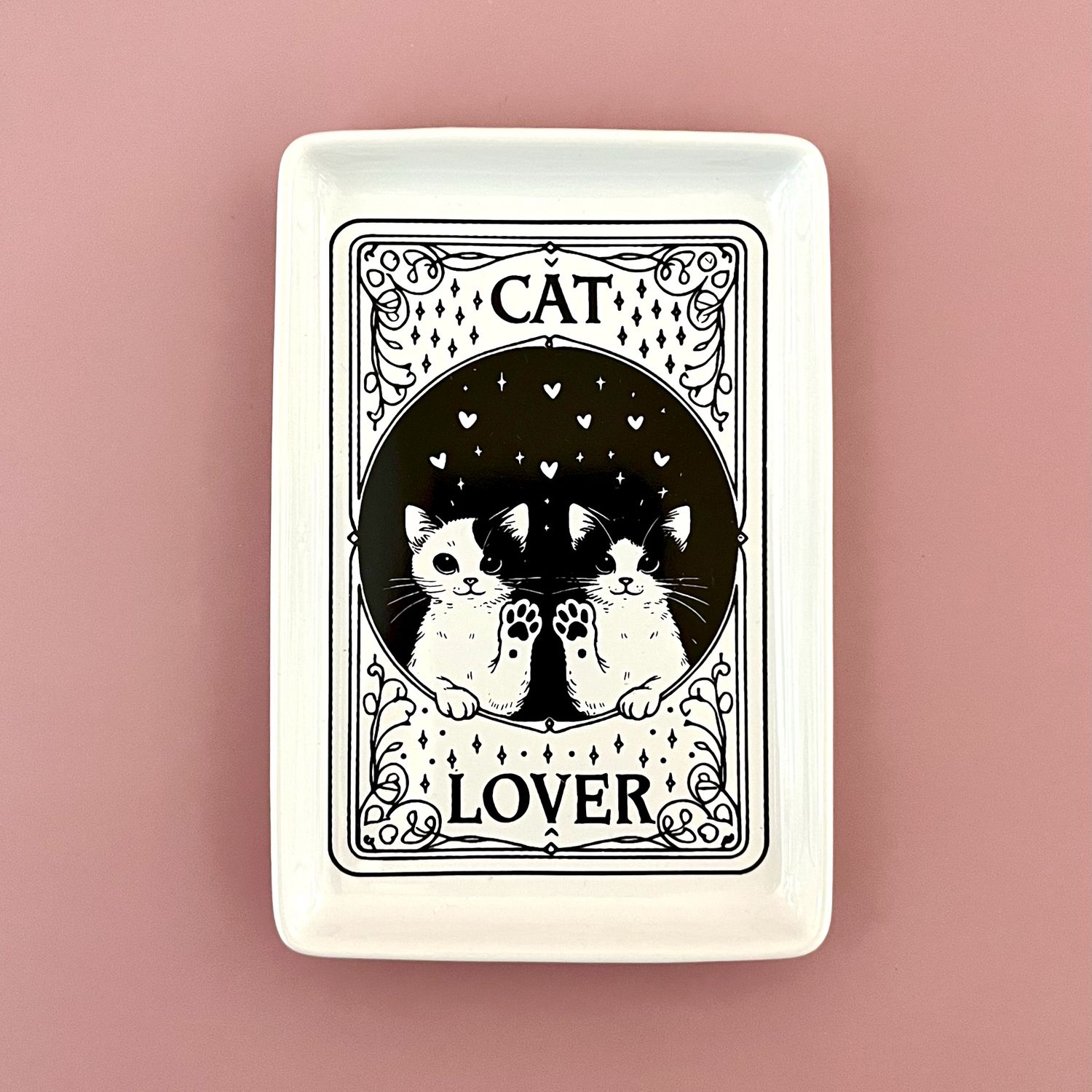 Cat Lover Tarot Tray