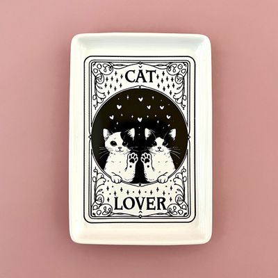 Cat Lover Tarot Tray