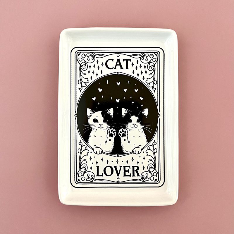Cat Lover Tarot Tray