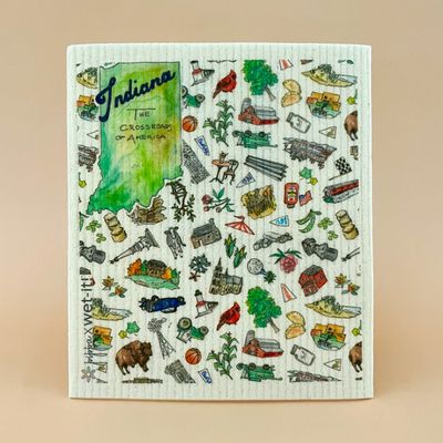 NEW Indiana Swedish Dishcloth
