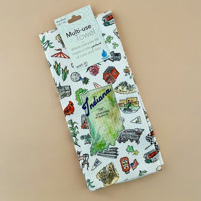 Indiana Tea Towel
