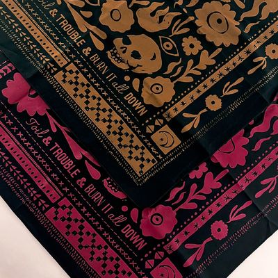 Sugar Camp Bandana - Toil &amp; Trouble